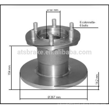 240mm brake disc rotor 8582290